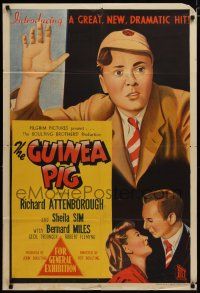 7e192 GUINEA PIG Aust 1sh '48 Richard Attenborough, Sheila Sim, Bernard Miles!