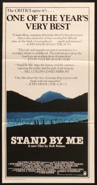 7e950 STAND BY ME Aust daybill '86 Rob Reiner directed, River Phoenix & Corey Feldman!