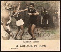 7e100 HERO OF ROME French LC '64 gladiator Gordon Scott in sword & sandal action!