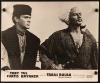 7e101 TARAS BULBA French LC '62 image of Tony Curtis & Yul Brynner!