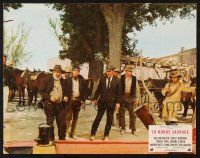 7e104 WILD BUNCH French LC '69 Sam Peckinpah classic, William Holden, Ernest Borgnine & gang!