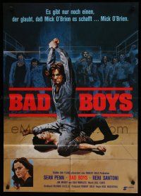 7e490 BAD BOYS German '83 life has pushed Sean Penn into a corner & he's coming out fighting