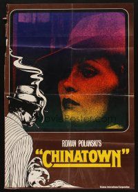 7e518 CHINATOWN German '74 Roman Polanski directed classic, cool image of Faye Dunaway!