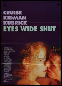 7e550 EYES WIDE SHUT German '99 Stanley Kubrick, best romantic c/u of Tom Cruise & Nicole Kidman!