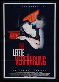 7e592 LAST SEDUCTION German '95 John Dahl directed, sexy Linda Fiorentino, film noir!