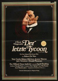 7e593 LAST TYCOON German '76 Robert De Niro, Jeanne Moreau, directed by Elia Kazan!