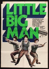 7e598 LITTLE BIG MAN green title style German '71 Dustin Hoffman as most neglected hero!