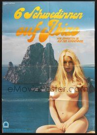 7e625 MORE DESIRES WITHIN YOUNG GIRLS German '81 Sechs Schwedinnen auf Ibiza, sexy naked woman!