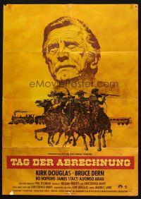 7e647 POSSE German '75 Kirk Douglas, it begins like most westerns but ends like none of them!