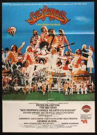 7e671 SGT. PEPPER'S LONELY HEARTS CLUB BAND German '78 The Beatles, Bee Gees, George Burns!