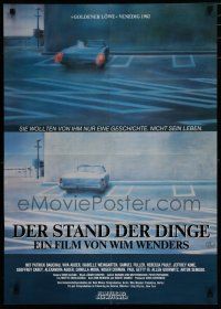 7e682 STATE OF THINGS German '82 Der Stand der Dinge, Wim Wenders, cool Pellaert art!