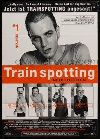 7e700 TRAINSPOTTING German '96 heroin drug addict Ewan McGregor, directed by Danny Boyle!