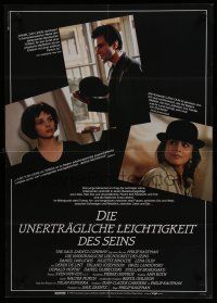 7e704 UNBEARABLE LIGHTNESS OF BEING German '88 Daniel Day-Lewis, Juliette Binoche, sexy Lena Olin!