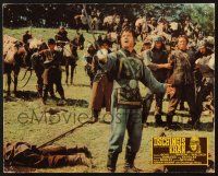 7e437 GENGHIS KHAN German LC '65 Stephen Boyd celebrates capture of nemisis Dorleac!