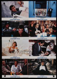 7e449 LICENCE TO KILL German LC poster '89 Timothy Dalton as Bond, Carey Lowell, Talisa Soto!