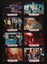 7e455 STAR TREK set 1 German LC poster '80 William Shatner, Leonard Nimoy & Persis Khambatta!