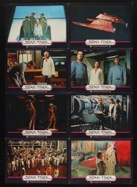 7e456 STAR TREK set 2 German LC poster '80 William Shatner, Leonard Nimoy, DeForest Kelley!