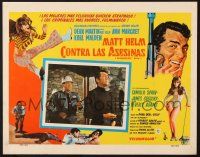 7e043 MURDERERS' ROW Mexican LC '66 spy Dean Martin as Matt Helm, border art of sexy Ann-Margret!