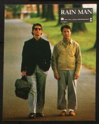 7e067 RAIN MAN set of 12 French LCs '88 Tom Cruise & autistic Dustin Hoffman, directed by Levinson!