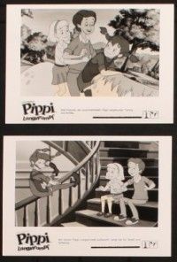 7e413 PIPPI LONGSTOCKING set of 6 German 5x7 stills '97 cool images from animated cartoon!