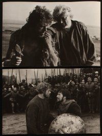 7e297 KING LEAR set of 24 Russian 8x12 stills '70 Russian version of William Shakespeare's tragedy!