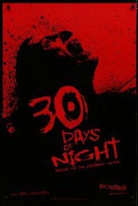 7f010 30 DAYS OF NIGHT teaser DS 1sh '07 Josh Hartnett & Melissa George hunt vampires in Alaska!