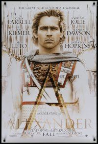 7f026 ALEXANDER teaser DS 1sh '04 directed by Oliver Stone, Colin Farrell in title role!