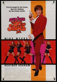 7f051 AUSTIN POWERS: THE SPY WHO SHAGGED ME 1sh '99 Mike Myers, super sexy Heather Graham!