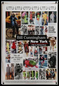 7f080 BILL CUNNINGHAM NEW YORK 1sh '10 images from most famous NYC street fashion photog!