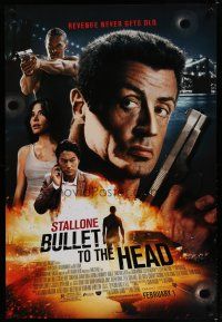 7f111 BULLET TO THE HEAD advance DS 1sh '12 Sylvester Stallone, Sung Kang, revenge never gets old!