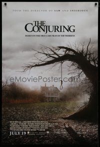 7f144 CONJURING int'l advance DS 1sh '13 based on the true case files of the Ed & Lorraine Warren!