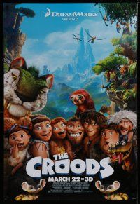 7f155 CROODS style C advance DS 1sh '13 cool image from CG prehistoric adventure comedy!