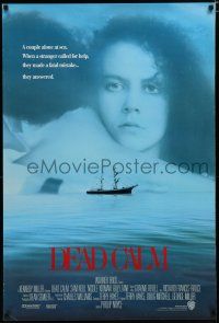 7f180 DEAD CALM int'l 1sh '89 Sam Neill, different image of Nicole Kidman over sailboat!