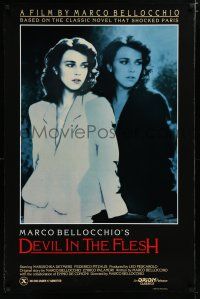 7f192 DEVIL IN THE FLESH 1sh '87 Marco Bellocchio, sexy Maruschka Detmers!