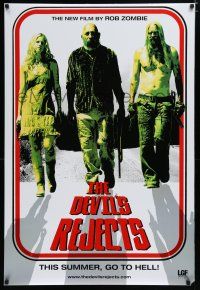 7f195 DEVIL'S REJECTS teaser DS 1sh '05 Rob Zombie directed, Sid Haig, Sheri Moon Zombie!