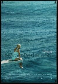 7f196 DIANA DS 1sh '13 Naomi Watts in the title role as Princess Diana!