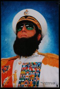 7f198 DICTATOR summer 2012 teaser DS 1sh '12 wacky artwork of Sacha Baron Cohen in the title role!
