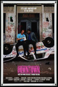 7f205 DOWNTOWN 1sh '90 Anthony Edwards, Forest Whitaker, Penelope Ann Miller
