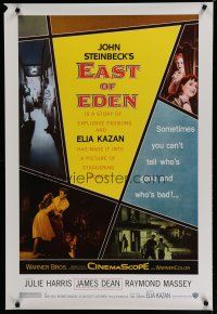 7f214 EAST OF EDEN DS 1sh R05 first James Dean, John Steinbeck, directed by Elia Kazan!