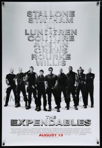 7f235 EXPENDABLES advance DS 1sh '10 Sylvester Stallone, Jason Statham, Jet Li, Lundgren & more!