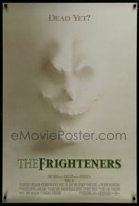 7f275 FRIGHTENERS advance DS 1sh '96 directed by Peter Jackson, really cool skull horror image!