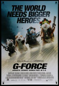 7f288 G-FORCE int'l DS 1sh '09 Walt Disney, CGI, live-action guinea pig adventure!
