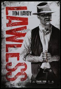 7f442 LAWLESS teaser DS 1sh '12 great image of Tom Hardy wearing brass knuckles!