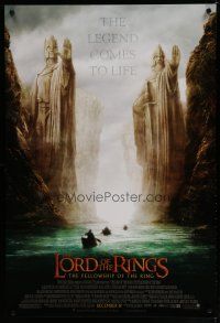 7f469 LORD OF THE RINGS: THE FELLOWSHIP OF THE RING advance DS 1sh '01 J.R.R. Tolkien, Argonath!