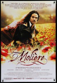 7f512 MOLIERE DS 1sh '07 great image of Romain Duris walking in flowers!