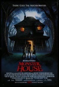 7f515 MONSTER HOUSE advance DS 1sh '06 there goes the neighborhood, see it in 3-D!