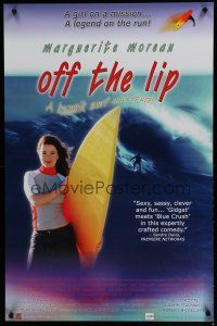 7f556 OFF THE LIP 1sh '04 Marguerite Moreau, Mackenzie Astin, girl on a surfing mission!