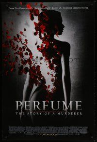 7f582 PERFUME: THE STORY OF A MURDERER advance DS 1sh '07 Rickman, Rachel Hurd-Wood, cool image!