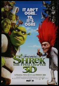 7f692 SHREK FOREVER AFTER advance DS 1sh '10 great images of animated cast!