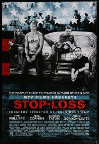 7f746 STOP-LOSS advance 1sh '08 Ryan Phillippe, Abbie Cornish, Channing Tatum!